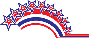 stars and stripes decal 30