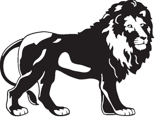Lion decal