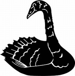 swan decal