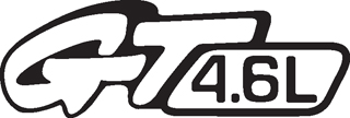 GT4 4.6L DECAL