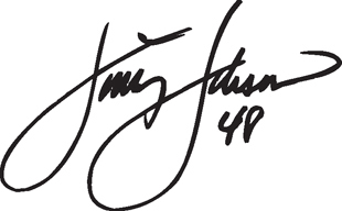 Jimmie Johnson Signature decal