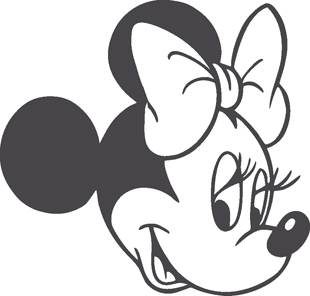 Minnie Mouse decal