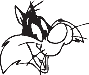 Sylvester the Cat Head