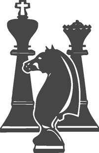 chess figures decal
