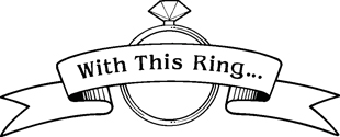 wedding ring decal