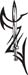 Tribal Dagger Sword decal