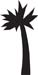 palm tree decal