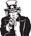 Uncle Sam DECAL 2