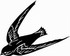 swallow decal