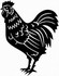 rooster decal