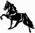 Strutting Horse decal 2