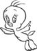 Baby Tweedy Bird decal
