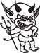 Horned Devil decal