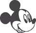 Mickey Mouse Head decal