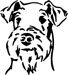 AIREDALE TERRIER HEAD