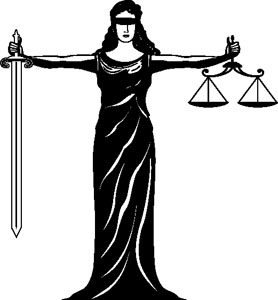 Female Goddess Of Justice 