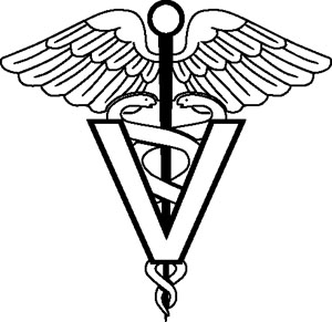 Veterinarian Symbol Decal